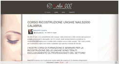 Desktop Screenshot of nails2000-calabria.it